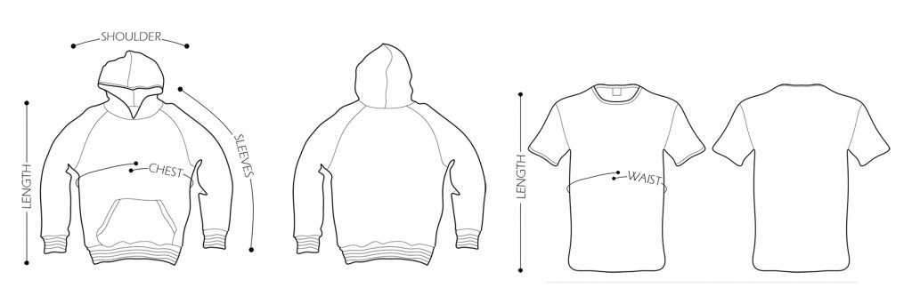 Hoodie & Shirt Illustration