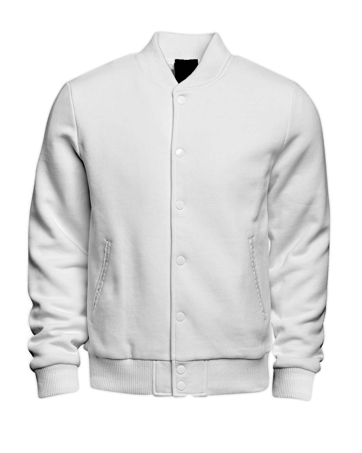 Fleece Varsity Jacket Front