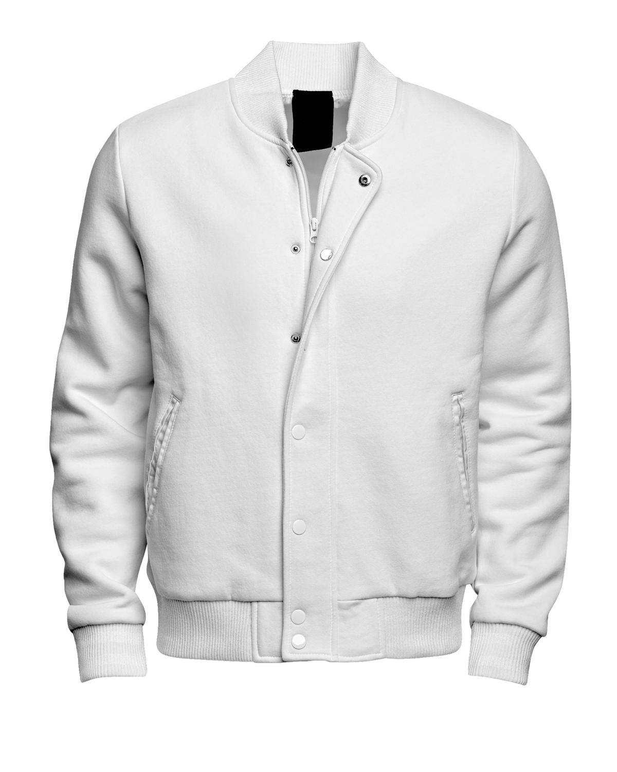 Fleece Varsity Jacket (Stormfront) Front