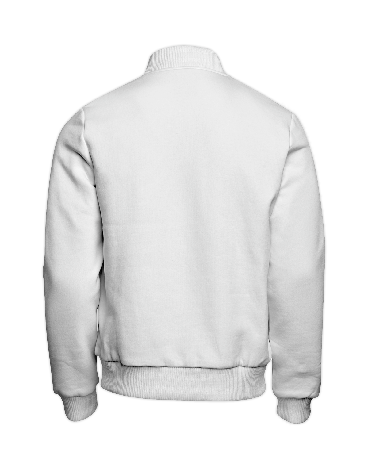 Fleece Varsity Jacket (Zip) back