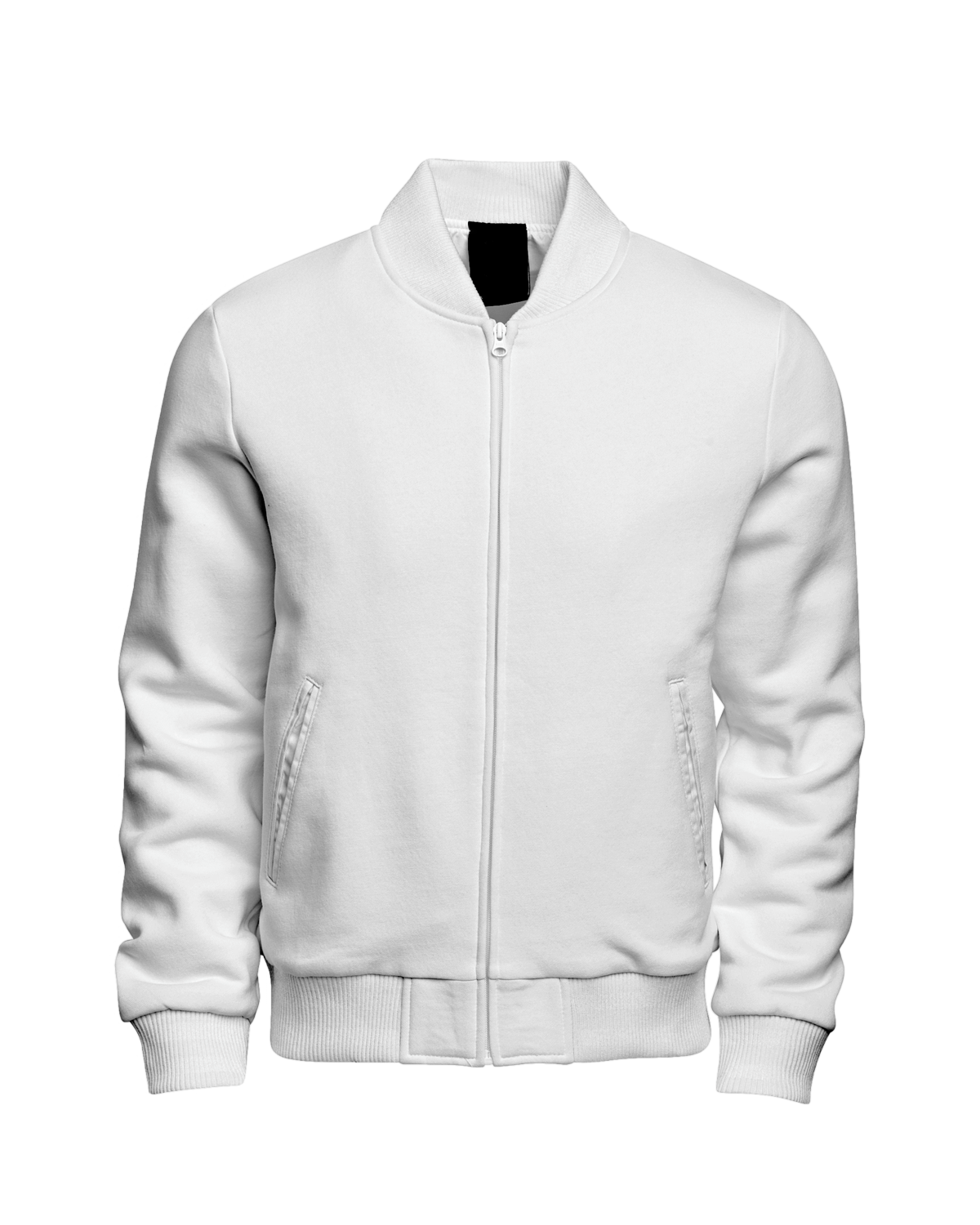 Fleece Varsity Jacket (Zip) Front